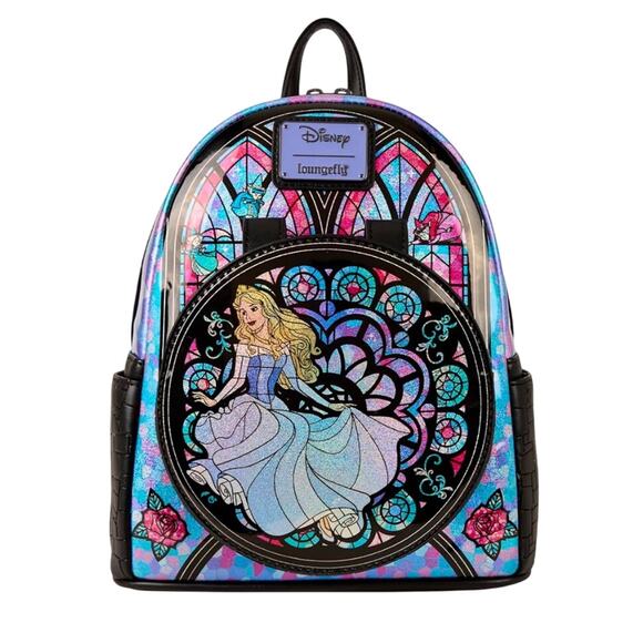 Disney X Loungefly Handbags - Loungefly Disney Princess Stained Glass: Sleeping Beauty Mini-Backpack NWT